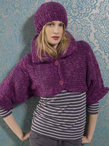 Kurzjacke LEI color von Lana Grossa